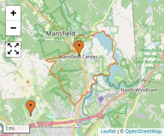 Area schools map